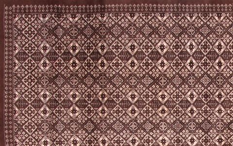Tabriz Brown Hand Knotted 101 X 1110 Area Rug 400-17275 Image 1