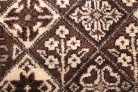 Tabriz Brown Hand Knotted 101 X 1110 Area Rug 400-17275 Image 6