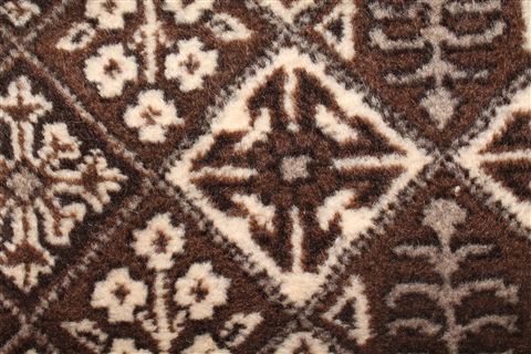 Tabriz Brown Hand Knotted 101 X 1110 Area Rug 400-17275 Image 8