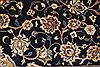 Kashan Blue Hand Knotted 104 X 140  Area Rug 400-17276 Thumb 6