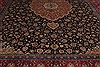 Kashan Blue Hand Knotted 104 X 140  Area Rug 400-17276 Thumb 9
