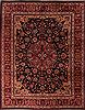 Mashad Blue Hand Knotted 102 X 1210  Area Rug 400-17277 Thumb 0