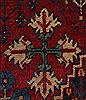 Joshaghan Red Hand Knotted 106 X 138  Area Rug 400-17278 Thumb 19