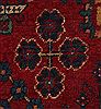 Joshaghan Red Hand Knotted 106 X 138  Area Rug 400-17278 Thumb 26