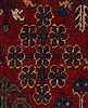 Joshaghan Red Hand Knotted 106 X 138  Area Rug 400-17278 Thumb 30