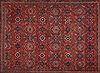 Mahal Red Hand Knotted 103 X 140 Area Rug 400-17279 Thumb 2