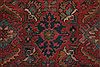 Mahal Red Hand Knotted 103 X 140 Area Rug 400-17279 Thumb 7