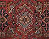 Mahal Red Hand Knotted 103 X 140  Area Rug 400-17279 Thumb 8