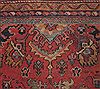 Mahal Red Hand Knotted 103 X 140  Area Rug 400-17279 Thumb 9
