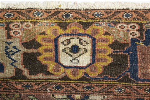 Bakhtiar Brown Hand Knotted 126 X 165 Area Rug 400-17280 Image 11