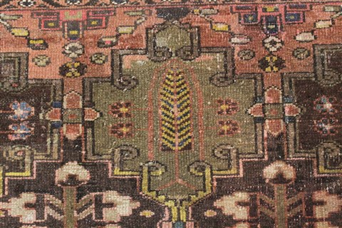 Bakhtiar Brown Hand Knotted 126 X 165 Area Rug 400-17280 Image 16