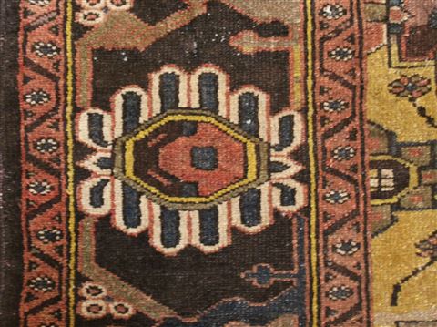 Bakhtiar Brown Hand Knotted 126 X 165 Area Rug 400-17280 Image 6