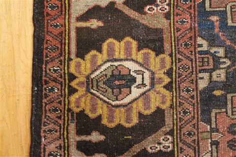 Bakhtiar Brown Hand Knotted 126 X 165 Area Rug 400-17280 Image 8