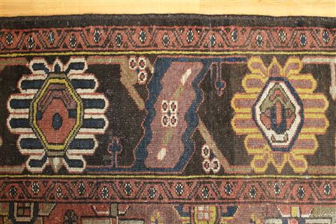Bakhtiar Brown Hand Knotted 126 X 165 Area Rug 400-17280 Image 9
