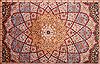 Tabriz Blue Hand Knotted 115 X 160  Area Rug 400-17284 Thumb 22