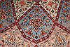 Tabriz Blue Hand Knotted 115 X 160  Area Rug 400-17284 Thumb 4