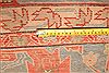 Heriz Blue Hand Knotted 131 X 165 Area Rug 400-17290 Thumb 15