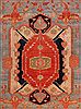 Heriz Blue Hand Knotted 131 X 165 Area Rug 400-17290 Thumb 17