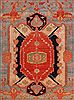 Heriz Blue Hand Knotted 131 X 165  Area Rug 400-17290 Thumb 17