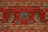 Heriz Blue Hand Knotted 131 X 165 Area Rug 400-17290 Thumb 3