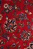 Kashan Red Hand Knotted 112 X 183  Area Rug 400-17291 Thumb 15