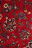 Kashan Red Hand Knotted 112 X 183 Area Rug 400-17291 Thumb 15