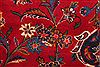 Kashan Red Hand Knotted 112 X 183 Area Rug 400-17291 Thumb 16