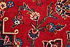 Kashan Red Hand Knotted 112 X 183  Area Rug 400-17291 Thumb 28