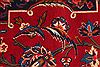 Kashan Red Hand Knotted 112 X 183  Area Rug 400-17291 Thumb 29