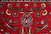 Kashan Red Hand Knotted 112 X 183  Area Rug 400-17291 Thumb 30