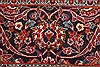 Kashan Red Hand Knotted 112 X 183  Area Rug 400-17291 Thumb 6