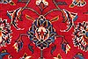 Kashan Red Hand Knotted 112 X 183  Area Rug 400-17291 Thumb 9
