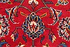 Kashan Red Hand Knotted 112 X 183 Area Rug 400-17291 Thumb 9