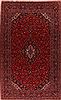 Kashan Red Hand Knotted 112 X 183 Area Rug 400-17291 Thumb 0