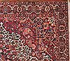 Bakhtiar Red Hand Knotted 120 X 148 Area Rug 400-17293 Thumb 3