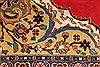 Tabriz Red Hand Knotted 119 X 147  Area Rug 400-17298 Thumb 18