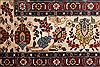 Tabriz Red Hand Knotted 119 X 147  Area Rug 400-17298 Thumb 26