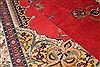 Tabriz Red Hand Knotted 119 X 147  Area Rug 400-17298 Thumb 28