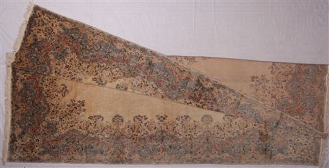 Kerman Beige Hand Knotted 126 X 182 Area Rug 400-17299 Image 3