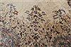 Kerman Beige Hand Knotted 126 X 182  Area Rug 400-17299 Thumb 5