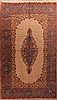 Kerman Beige Hand Knotted 108 X 185  Area Rug 400-17300 Thumb 0