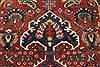 Bakhtiar Red Hand Knotted 129 X 190 Area Rug 400-17303 Thumb 17