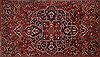 Bakhtiar Red Hand Knotted 129 X 190  Area Rug 400-17303 Thumb 3
