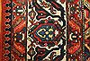 Bakhtiar Red Hand Knotted 129 X 190  Area Rug 400-17303 Thumb 6