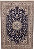 Nain Blue Hand Knotted 71 X 104  Area Rug 251-17304 Thumb 0