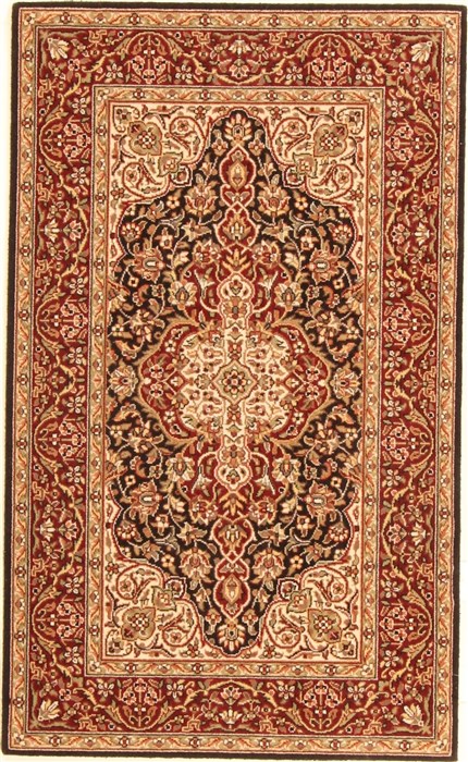 Modern Red Machine Made 30 X 50 Area Rug 300-17311 Image 0