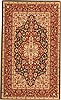 Modern Red Machine Made 30 X 50  Area Rug 300-17311 Thumb 0