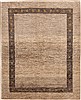 Gabbeh Brown Hand Knotted 51 X 64  Area Rug 250-17312 Thumb 0