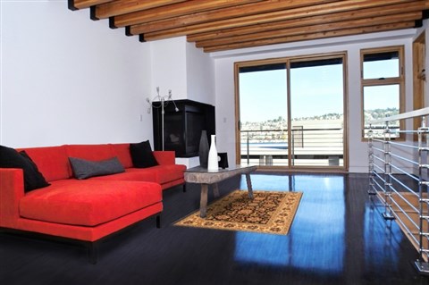 Modern Black Machine Made 30 X 50 Area Rug 300-17316 Image 4
