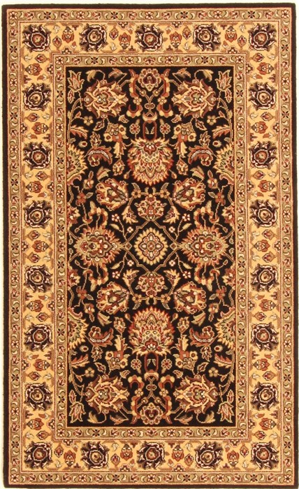 Modern Black Machine Made 30 X 50 Area Rug 300-17316 Image 0